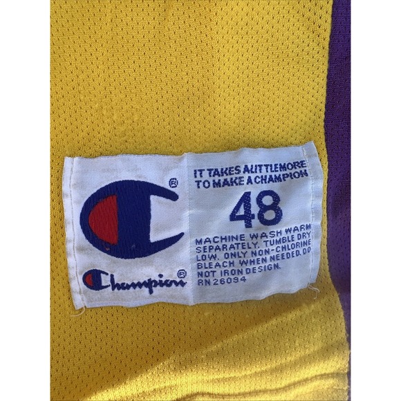 Vintage Los Angeles Lakers Jersey Kobe Bryant #8 Champion Jersey Y2K Sz XL - Picture 6 of 7